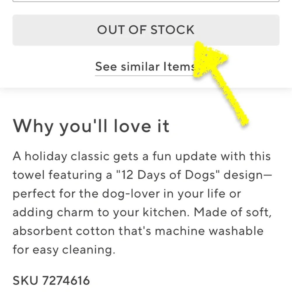 Sur la Table I 12 Dogs of Christmas I 12 Days of Dogs I Kitchen Towel